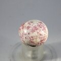 Cinnabar in Quartz Tumblestone ~22mm