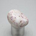 Cinnabar in Quartz Tumblestone ~26mm