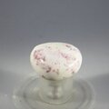 Cinnabar in Quartz Tumblestone ~26mm