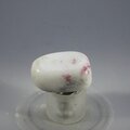 Cinnabar in Quartz Tumblestone ~26mm