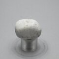 Cinnabar in Quartz Tumblestone ~28mm