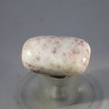 Cinnabar in Quartz Tumblestone ~29mm