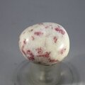 Cinnabar in Quartz Tumblestone ~29mm