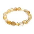 Citrine Crystal Bead Bracelet