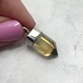 Citrine Polished Point Pendant ~22mm