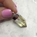 Citrine Polished Point Pendant ~26mm