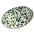 Dalmatian Jasper Palm Stone ~70x50mm