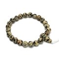 Dalmatian Jasper Power Bead Bracelet