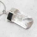 Danburite Healing Crystal 925 Silver Pendant ~27mm