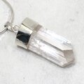 Danburite Healing Crystal 925 Silver Pendant ~29mm