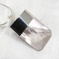 Danburite Healing Crystal 925 Silver Pendant ~35mm
