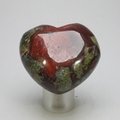 Dragons Blood Crystal Heart ~45x40mm