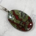 Dragon's Blood Jasper Pendant ~31mm
