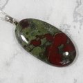 Dragon's Blood Jasper Pendant ~42mm