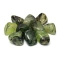 Epidote in Prehnite Tumble Stone (20-25mm)