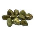 Epidote in Quartz Tumble Stone (20-25mm)