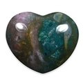 Fancy Jasper Crystal Heart ~45mm