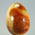 Fire Agate Crystal Egg ~48mm