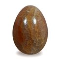 Fire Agate Crystal Egg ~48mm