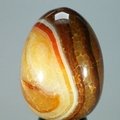 Fire Agate Crystal Egg ~48mm