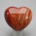 Fire Agate Crystal Heart ~45mm