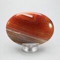 Fire Agate Palmstone (Extra Grade) ~70 x 50 mm