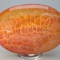 Fire Agate Palmstone (Extra Grade) ~70 x 50mm