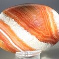 Fire Agate Palmstone (Extra Grade) ~70x50mm