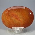 Fire Agate Palmstone (Extra Grade) ~70x50mm