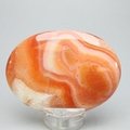 Fire Agate Palmstone (Extra Grade) ~70x50mm