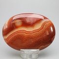 Fire Agate Palmstone (Extra Grade) ~70x50mm