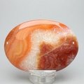 Fire Agate Palmstone (Extra Grade) ~70x50mm