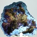 Flame Aura Quartz Crystal Geode ~65mm
