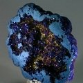 Flame Aura Quartz Crystal Geode ~67mm