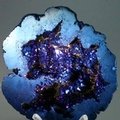 Flame Aura Quartz Crystal Geode ~81mm
