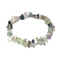 Fluorite Gemstone Chip Bracelet