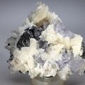 Fluorite with Calcite Healing Crystal ~90mm