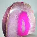 Free-standing Polished Agate - Pink ~99x99mm