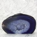 Free Standing Polished Agate - Purple ~14 x 9.5cm