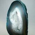 Free-standing Polished Agate - Turquoise ~154x95mm
