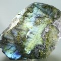 Freestanding Labradorite (Part Polished) ~112x81mm