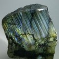 Freestanding Labradorite (Part Polished) ~78x78mm