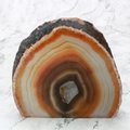 Freestanding Polished Agate - Natural ~12x11cm