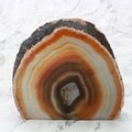 Free-standing Polished Agate - Natural ~12x11cm