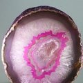 Freestanding Polished Agate - Pink ~8.4 x 8.8cm