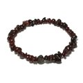 Garnet Gemstone Chip Bracelet