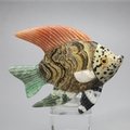 Gemstone Fish Carving ~79x66mm