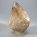 Gold Rutile Quartz Polished Point ~73 x 48mm