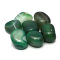 Green Agate Tumble Stone (25-30mm)