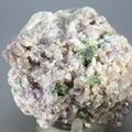Green Tourmaline and Lepidolite Healing Crystal ~65mm